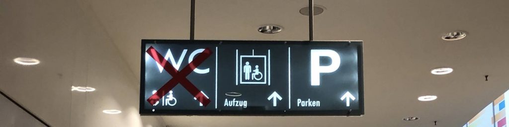 Auf der Suche nach öffentlichen Toiletten in Duisburg – ein Erfahrungsbericht